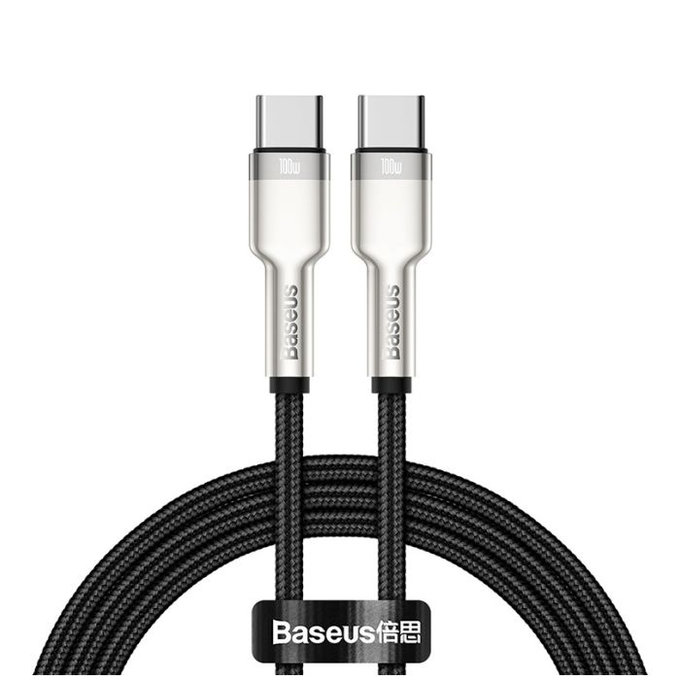 USB-C / USB-C кабел, 1m, Черно, Black, Baseus