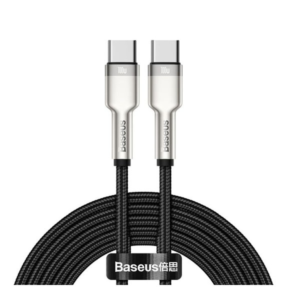 USB-C / USB-C кабел, 2m, Черно, Black, Baseus