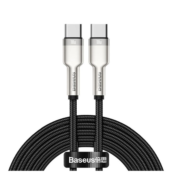 USB-C / USB-C кабел, 2m, Черно, Black, Baseus