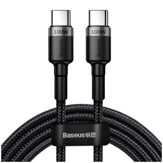 USB-C / USB-C кабел, 2m, Черно, Black, Baseus