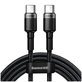 USB-C / USB-C кабел, 2m, Черно, Black, Baseus