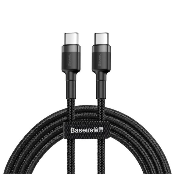 USB-C / USB-C кабел, 2m, Черно, Black, Baseus
