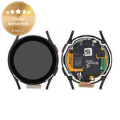 дисплей за Samsung Galaxy Watch 4 40mm R865, тъчскрийн, рамка, черен, Black, GH82-28815A, Genuine Service Pack