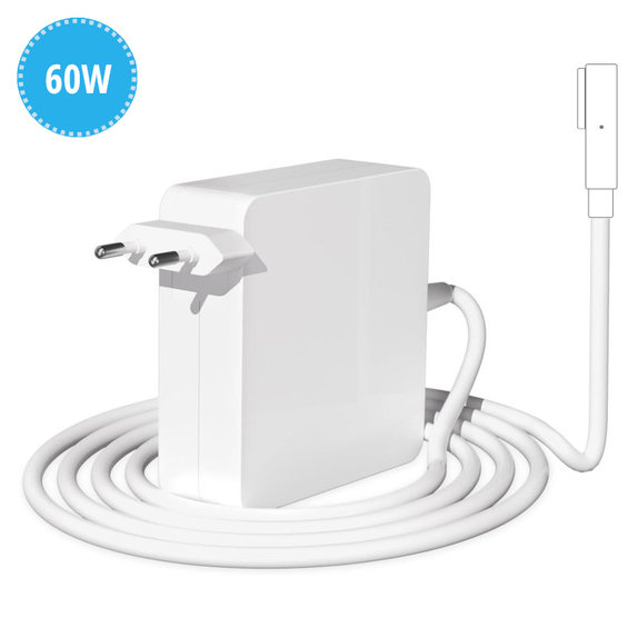 Заряден адаптер MagSafe 60W, MC461Z/A, Apple