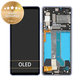 дисплей за Sony Xperia 10 IV XQCC54, Тъчскрийн и рамка, TFT, A5047176A, Lavender, Genuine Service Pack