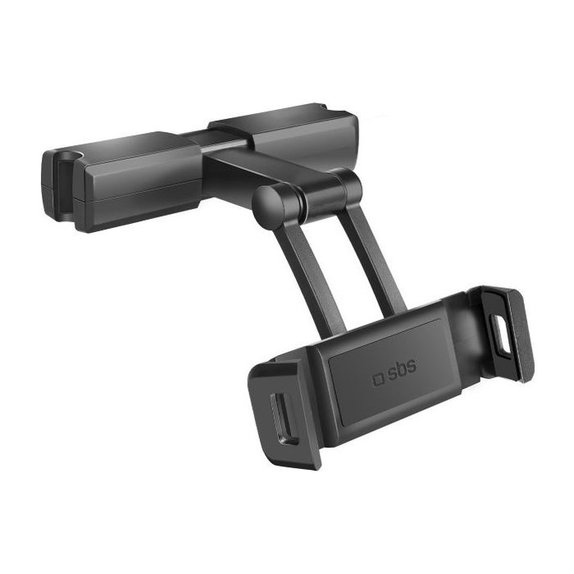 Държач за облегалка за смартфон и таблет до 12.3", Черно, Black, SBS