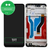 дисплей за Samsung A10s A107F, Тъчскрийн и рамка, TFT
