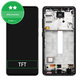 дисплей за Samsung A52 4G A525F, Тъчскрийн и рамка, Awesome Black, TFT