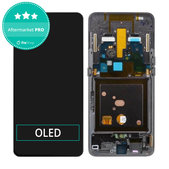 дисплей OLED за Samsung A80 A805F, Тъчскрийн и рамка