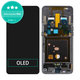 дисплей OLED за Samsung A80 A805F, Тъчскрийн и рамка