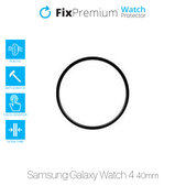 Протектор за часовник закалено стъкло за Samsung Watch 4 40mm, FixPremium