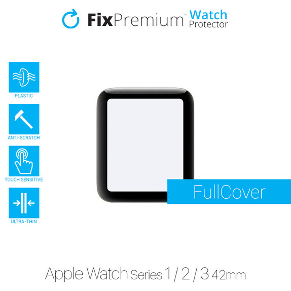 Протектор за часовник Plexiglas за Apple Watch 1, 2 и 3 (38mm), FixPremium