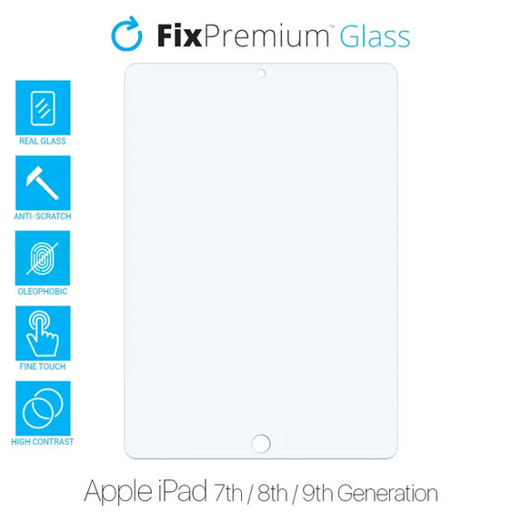 Закалено стъкло за Apple iPad 10.2, FixPremium Glass