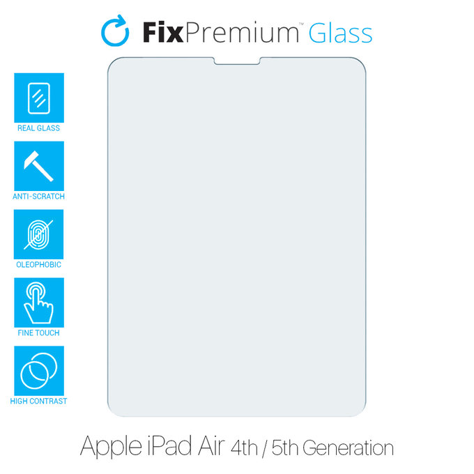 Закалено стъкло за Apple iPad Air 2020 и Air M1, FixPremium Glass