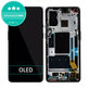 дисплей OLED за OnePlus 9, Тъчскрийн и рамка, Astral Black