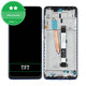 дисплей за Xiaomi Poco X3 NFC, Тъчскрийн и рамка, Cobalt Blue, TFT
