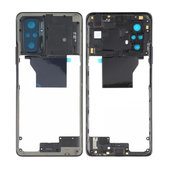 Средна рамка за Xiaomi Redmi Note 10 Pro, Onyx Grey