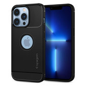 Калъф Rugged Armor за iPhone 13 Pro Max, Черно, Black