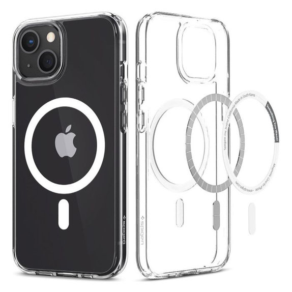 Калъф Ultra Hybrid с MagSafe за iPhone 13, Бял, White