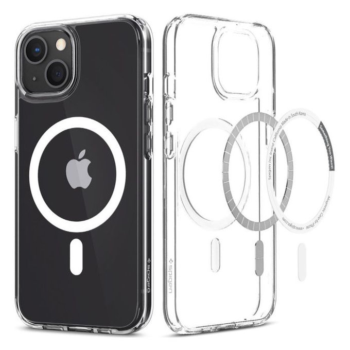 Калъф Ultra Hybrid с MagSafe за iPhone 13, Бял, White