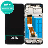 Дисплей OLED за Samsung M11 M115F, Тъчскрийн и рамка