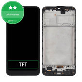 дисплей за Samsung M31 M315F, Тъчскрийн и рамка, Space Black, TFT