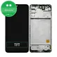 дисплей за Samsung M31s M317F, Тъчскрийн и рамка, Mirage Black, TFT