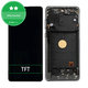 дисплей за Samsung Note 10 Lite N770F, Тъчскрийн и рамка, Aura Black, TFT