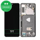 дисплей за Samsung S21 Plus G996B, Тъчскрийн и рамка, Phantom Black, TFT