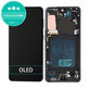 дисплей OLED за Samsung S21 G991B, Тъчскрийн и рамка, Phantom Grey