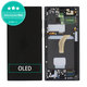 дисплей OLED за Samsung S22 Ultra S908B, Тъчскрийн и рамка, Phantom Black