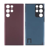 Капак на батерията за Samsung S22 Ultra S908B, Burgundy