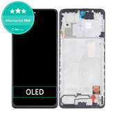 дисплей OLED за Xiaomi Redmi Note 10 Pro, Тъчскрийн и рамка, черен, Black
