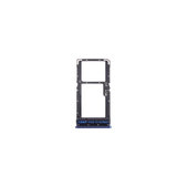 SIM with SD държач за Xiaomi Poco X3 Pro, син, Blue
