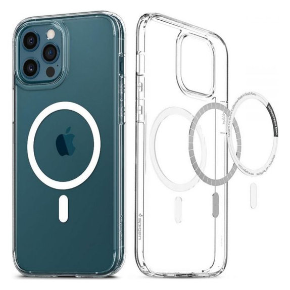 Калъф Ultra Hybrid с MagSafe за iPhone 12 Pro Max, Бял, White
