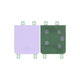 Капак на батерията за Samsung Z Flip 4 F721B, GH82-29654B, GH82-29298B, B/G, Bora Purple, Genuine Service Pack