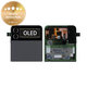 дисплей за Samsung Z Flip 4 F721B, външен, Тъчскрийн и рамка, GH97-27947A, Graphite, Genuine Service Pack