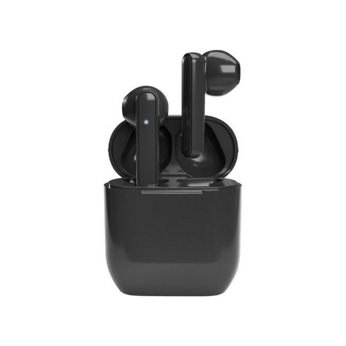 Bluetooth TWS слушалки NUBOX, Черно, Black, Music Hero
