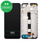 дисплей за Xiaomi Redmi 10A 220233L2C 220233L2G, Тъчскрийн и рамка, черен, Black, TFT