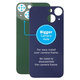 задния капак с голям отвор за камера за iPhone 13 Mini, зелен, Green