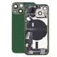 Заден калъф със малки части за iPhone 13 Mini, зелен, Green