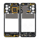 Средна рамка за Samsung A23 A236B, GH98-47823A, черен, Black, Genuine Service Pack