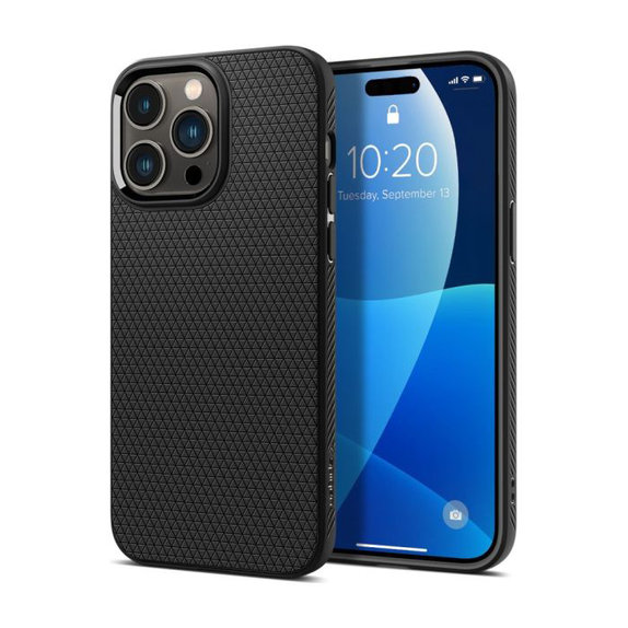 Калъф Liquid Air за iPhone 14 Pro, Черно, Black
