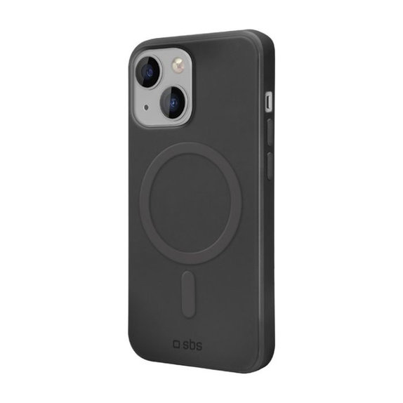 Калъф Smooth Mag с MagSafe за iPhone 14, Черно, Black