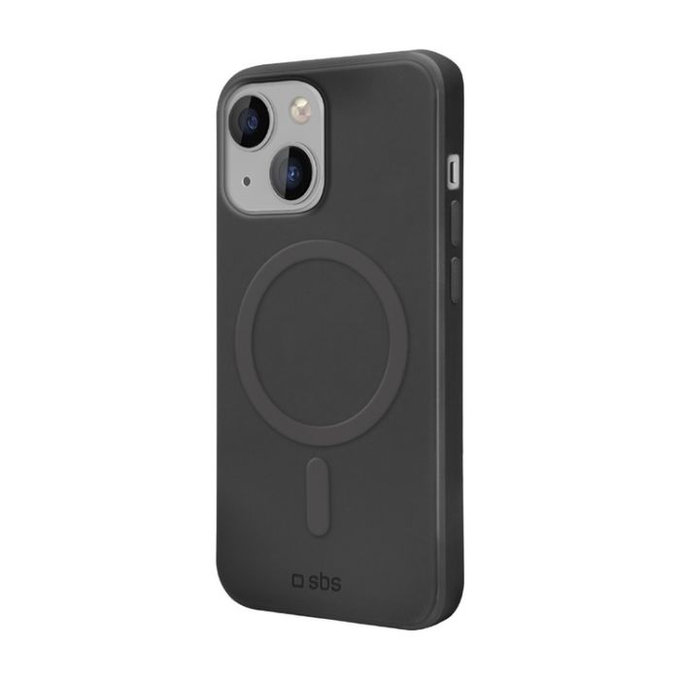 Калъф Smooth Mag с MagSafe за iPhone 14, Черно, Black