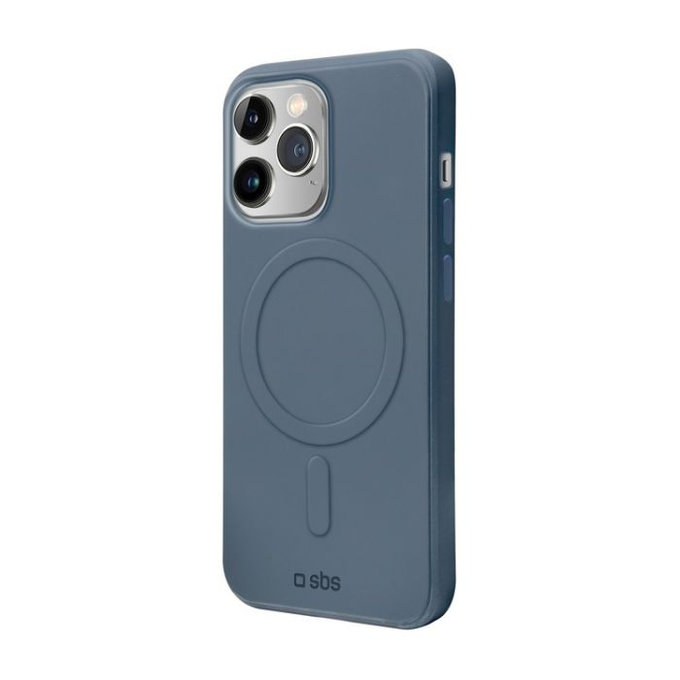 Калъф Smooth Mag с MagSafe за iPhone 14 Pro Max, Синьо, Blue