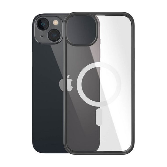 Калъф ClearCase с MagSafe за iPhone 14 Plus, Черно, Black