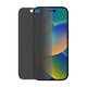 Закалено стъкло Privacy AB за iPhone 14 Pro, PanzerGlass