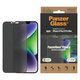 Закалено стъкло UWF Privacy AB с апликатор за iPhone 14 Plus/13 Pro Max, Черно, PanzerGlass