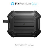 Калъф Unbreakable за AirPods Pro, Черно, Black